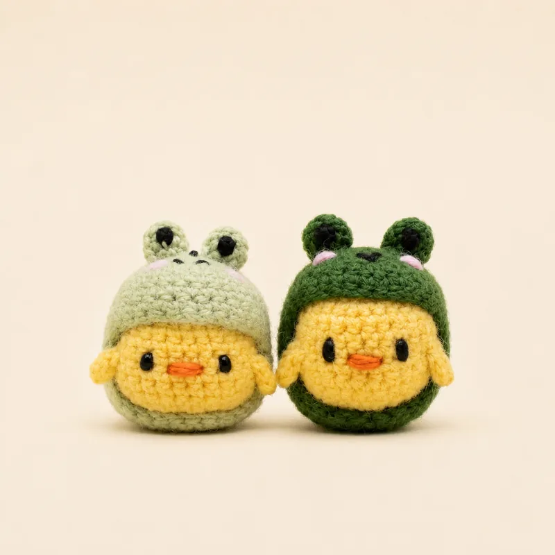 Amigurumi Dúo Mery y Yen tejido a crochet