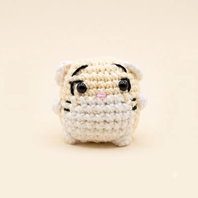 Amigurumi Tofu tejido a crochet